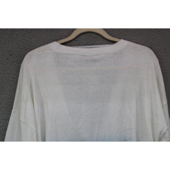 Lane Bryant Blue & White Fade Button Up Cardigan-Size 22/24-New with Tags - Picture 11 of 11